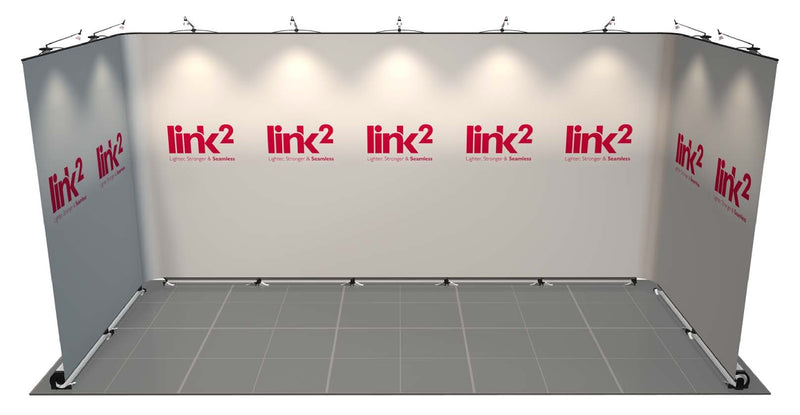 Twist Link2 Modular Exhibition U Shape Kit - 5m x 2m