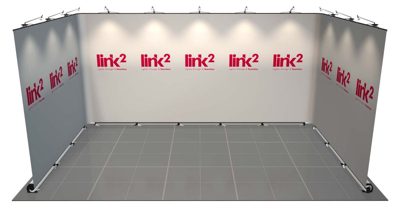 Twist Link2 Modular Exhibition U Shape Kit - 5m x 3m