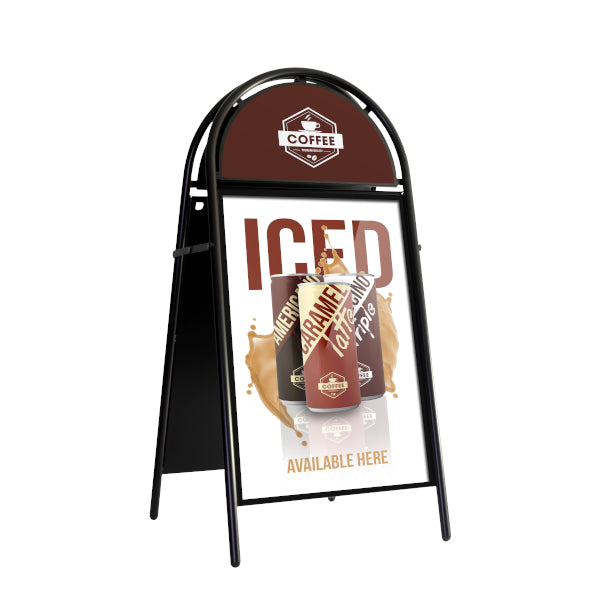Booster Folding Pavement Sign