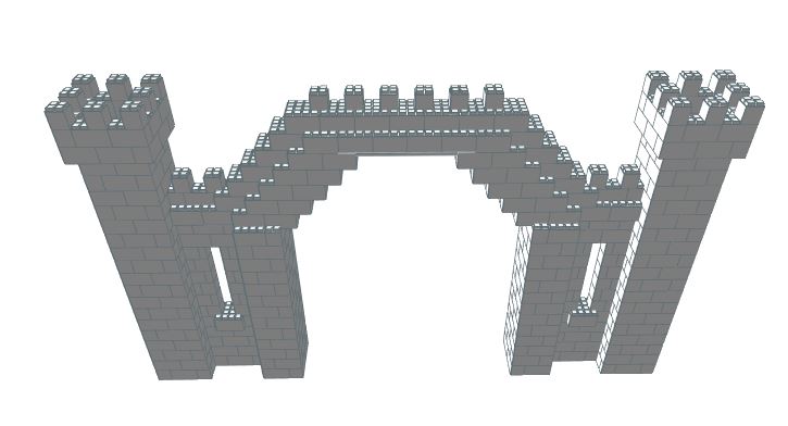 Castle Arch - 19 x 2 x 10 Ft