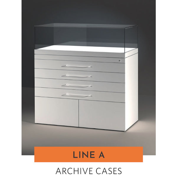 EXCEL Line A Archive Case (30cm Glass Hood)