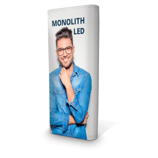 Formulate Monolith LED Illuminated Tension Fabric Stand